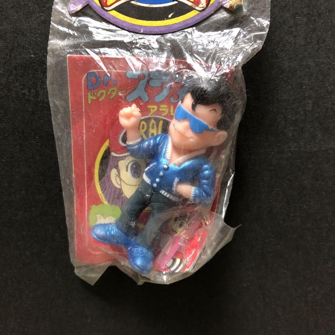 Dr.スランプアラレちゃん 皿田きのこ 空豆タロウ指人形 ソフビ 鳥山明